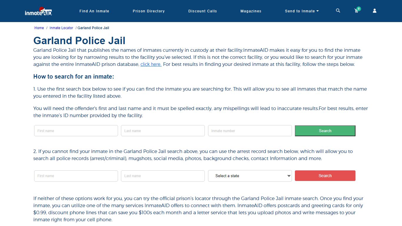 Help for Inmates Before, During and After Prison